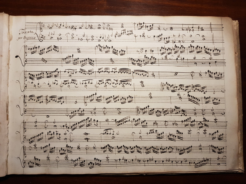 Manuscript van onbekende componist