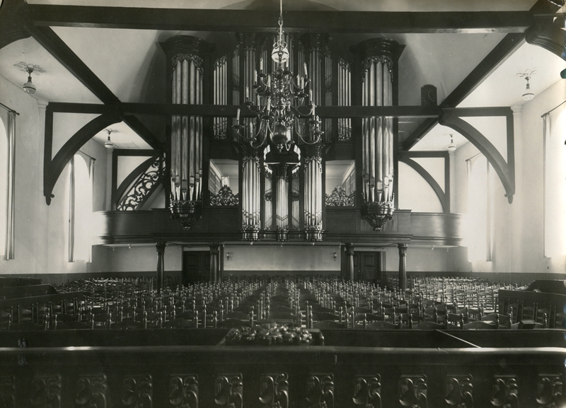 Het orgel in 1928